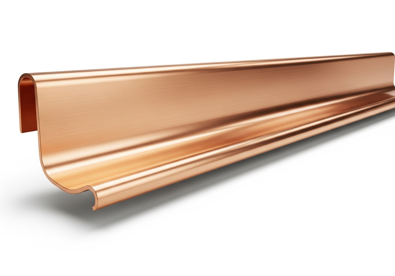 Copper Drip Edge Detail